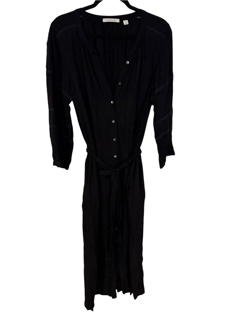 Trenery Black Flowing Dress